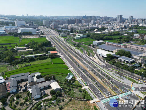 期盼20年！ 中市市政路延伸工程 工業區一路至安和路通車啟用