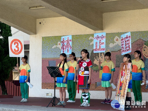 僑愛國小首屆原住民學生族群領袖選舉 雙軌自治共築文化校園