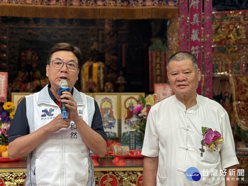 新莊文武大眾爺聖誕 劉和然參香祝壽