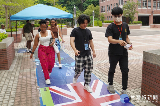 大葉大學創意人體大富翁 挑戰金氏世界紀錄