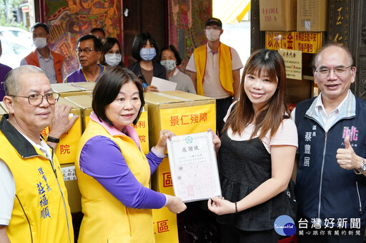 端午粽飄香 八德三元宮連續7年愛心送粽