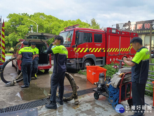 啟動三級應變中心 竹市府籲市民提早防雨備汛