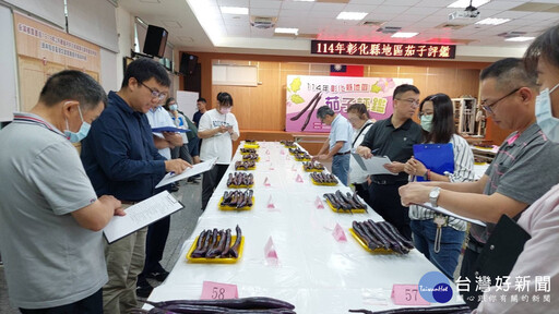 端午節掀茄子風潮 全國唯一彰化縣茄子評鑑競賽 永靖鄉農會登場