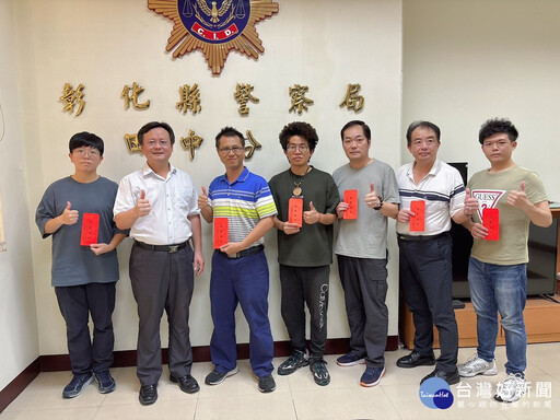 田中警分局端午送暖及向警察節致敬 共慶雙節傳遞感恩情