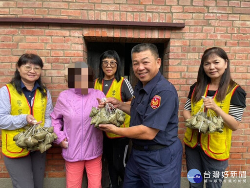 粽葉飄香傳溫情 所長「粽情粽意」親包肉粽送暖傳愛