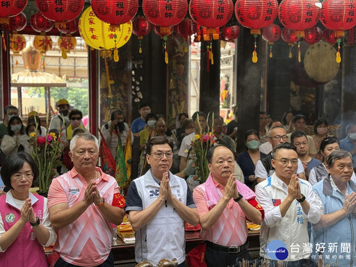 恭迎清水祖師公 劉和然祈求合境平安