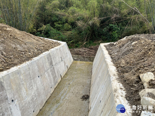 南市府守護農民生命財產安全 提前完成官田野溪護岸工程