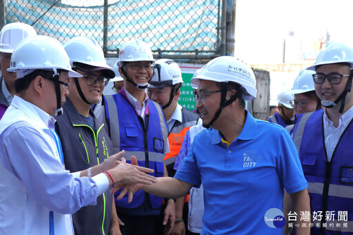 視察秀峰高中校舍整建工程 侯友宜：滿足汐止地區就學需求
