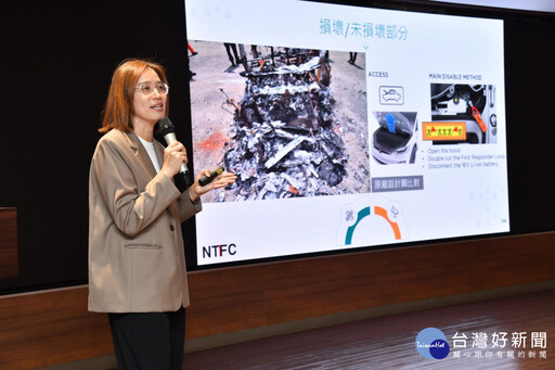 新北純電車輛緊急救援研習 強化火災搶救及鑑識實力