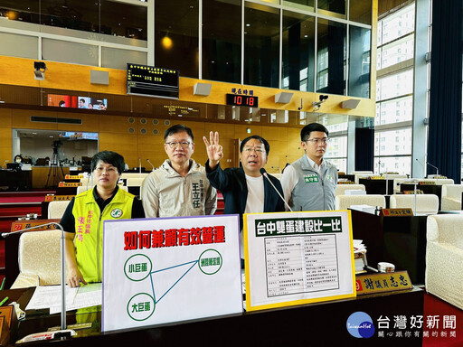 批台中大巨蛋選址離洲際棒球場、台中巨蛋過近 綠議員憂恐陷排擠效應