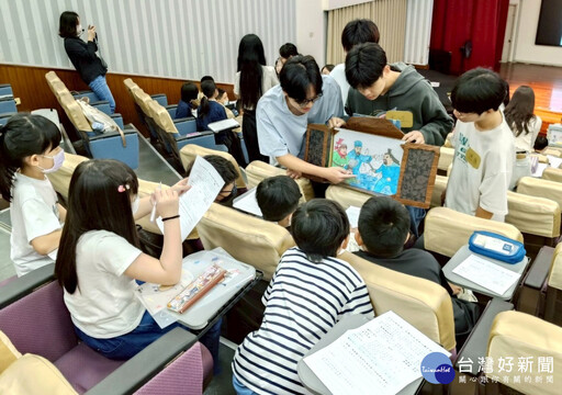 元智大學攜手元生國小 紙芝居演三國