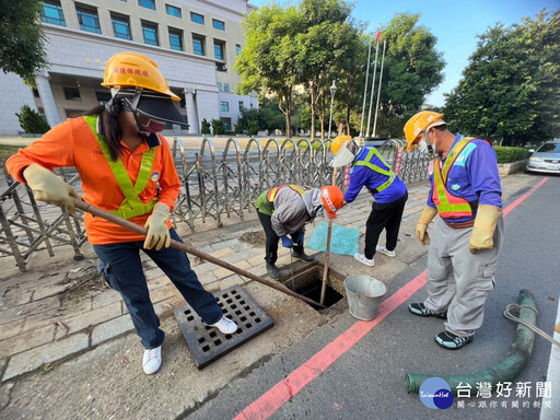 夏季汛期已來臨 嘉市加強清溝防災害