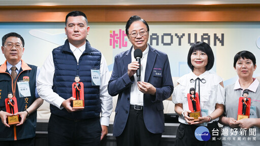 桃市表揚各機關學校績優事務人員 張善政期勉持續推動優質市政服務