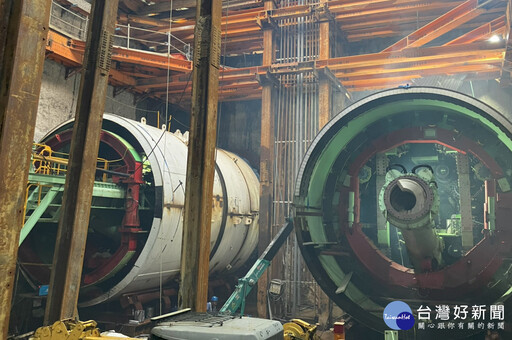 GC02標第4台潛盾機啟動鑽掘 預計115年4月抵桃園車站