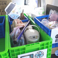 北市「動資號」赴嘉興里 回收上百件家電3C