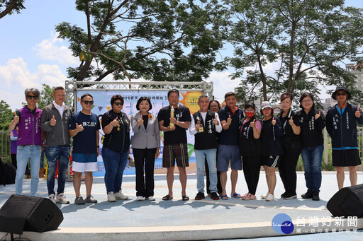 虎尾632高地公園親水園區啟用 享受夏日清涼與樂趣