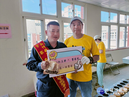 竹縣警局「警察節慶祝大會」 副縣長陳見賢表揚績優模範員警