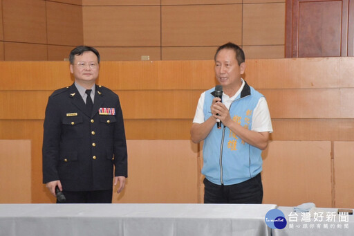 田中分局4分駐所所長聯合布達 期許為轄區內治安及交通而努力
