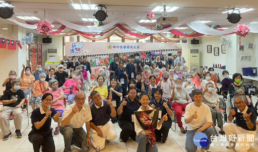 慈濟攜手揚善青年慰訪 伴新竹榮家長輩歡度溫馨時光