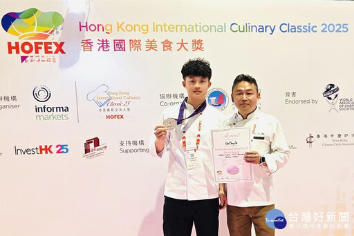蝸牛入菜奪國際美食大獎銀牌 弘光科大餐旅系學生用創意征服評審