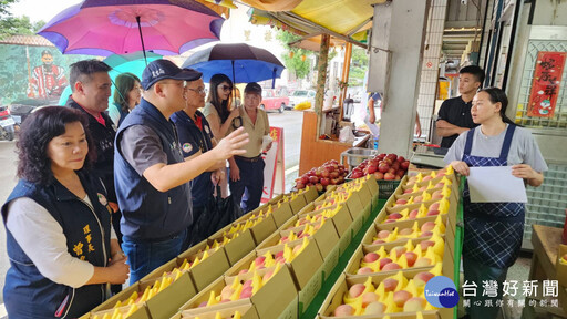 嚴守拉拉山水蜜桃品牌 桃市府啟動聯合稽查把關