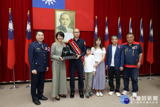 警察節將至 南投縣表揚19位模範警察及績優同仁