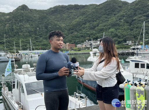 「潛海戰將」淨海 新北攜手科技業清除海廢
