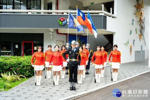 明道中學儀隊十周年 榮獲國防部全國儀隊競賽亞軍