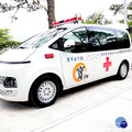 救護車 「寶平安」 投縣長許淑華感謝郭家寶贈車