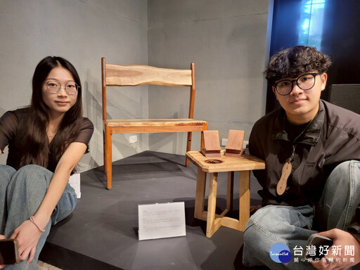 中華大學景觀系攜手再生家具廠 呈現極具創意與實用性作品