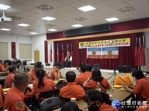 楊梅分局辦「義交中隊常年訓練」 強化交通協勤提升專業能力