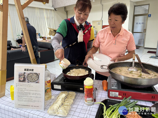 爺奶化身農會一日店長 長豆料理示範活動登場