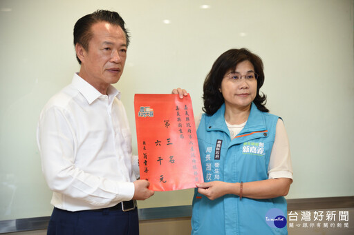 嘉義縣衛生局「骨鬆肌少聯合照護」 奪政府服務獎第3名