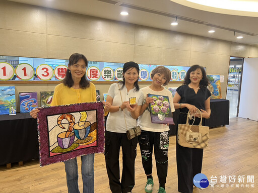 玄奘樂齡學員學習成果呈現 90餘件作品多樣豐富