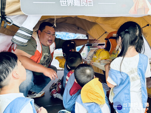 響應世界難民日 世界展望會辦防災快閃暨飢餓體驗活動