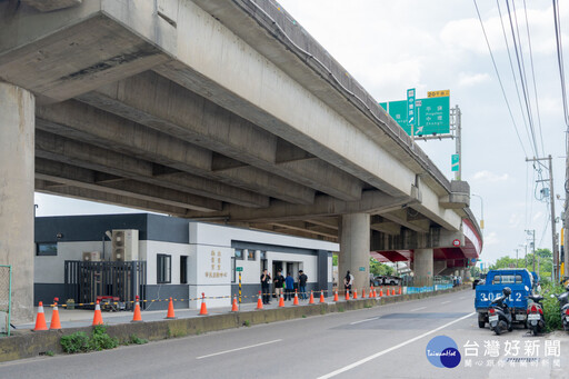 66快速道路橋下空間活化工程視察 張善政：持續提升在地生活品質