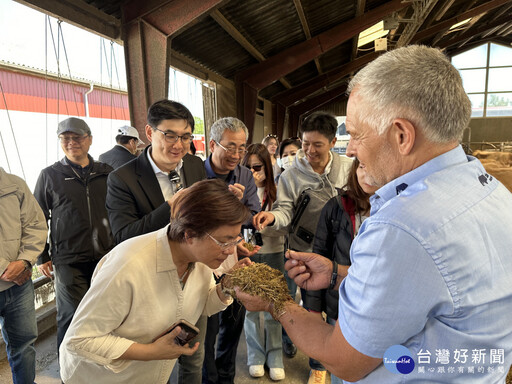 借鏡智慧畜牧綠色農業經驗 彰縣府參訪丹麥達爾姆農業學院