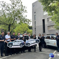 企業回饋社會 捐贈新莊警分局巡邏車