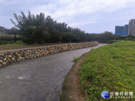 三芝溪流復建工程完工 強化護岸確保結構安全