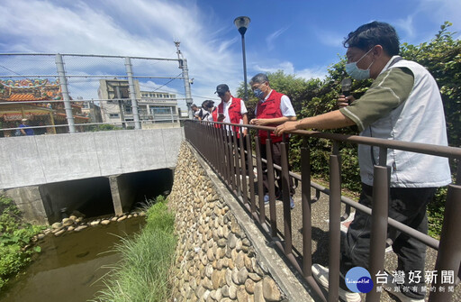 水利署與桃市府聯手防汛 巡查抽水設備確保即時應變