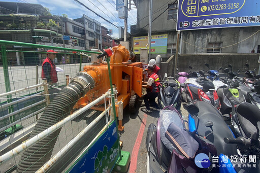 水利署與桃市府聯手防汛 巡查抽水設備確保即時應變