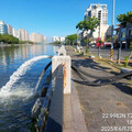 因應大潮南市水利局加強抽水機運轉 成功防杜積淹水