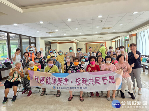 桃療護理科前進龍祥里社區長照C據點 五癌篩檢宣導獲長者肯定