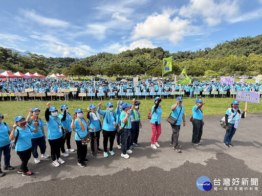 南投800志工熱力開走 同步迎向性別平權新時代