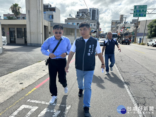 道路龜裂不平、行人空間不足 議員爭取經費改善