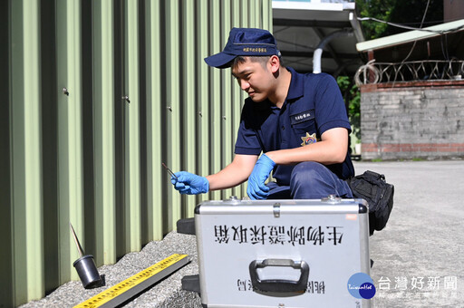 「型男警官」再添榮耀 中壢警吳明軒獲全國鑑識楷模