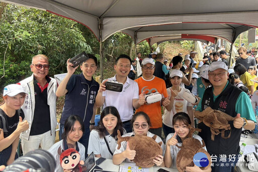 桃園蘆竹羊稠步道甲蟲季 蘇俊賓參與VR體驗甲蟲生態