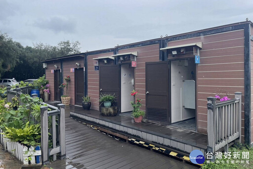 桃園濱海智慧公廁升級上線 夏季延長開放時間提升旅遊舒適度與安全性