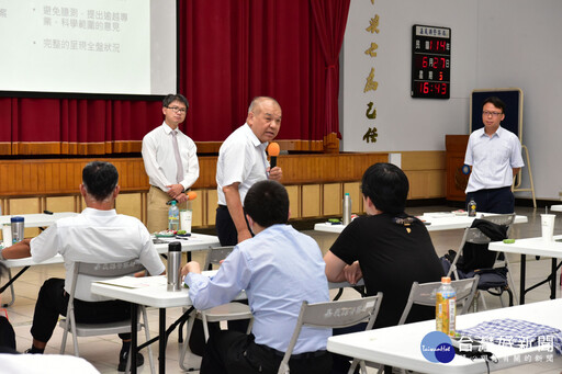 嘉縣警鑑識講座打造司法鐵壁 阿善師親臨鼓舞士氣
