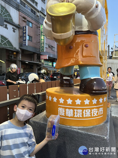 南市環保局攜手3夜市減塑 贈送折價券、抽獎雙重好康
